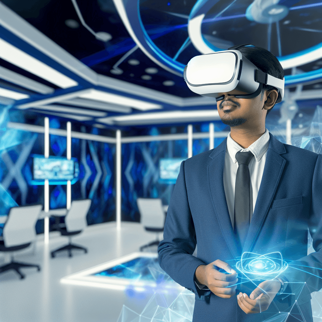 Immersive VR/AR training simulation